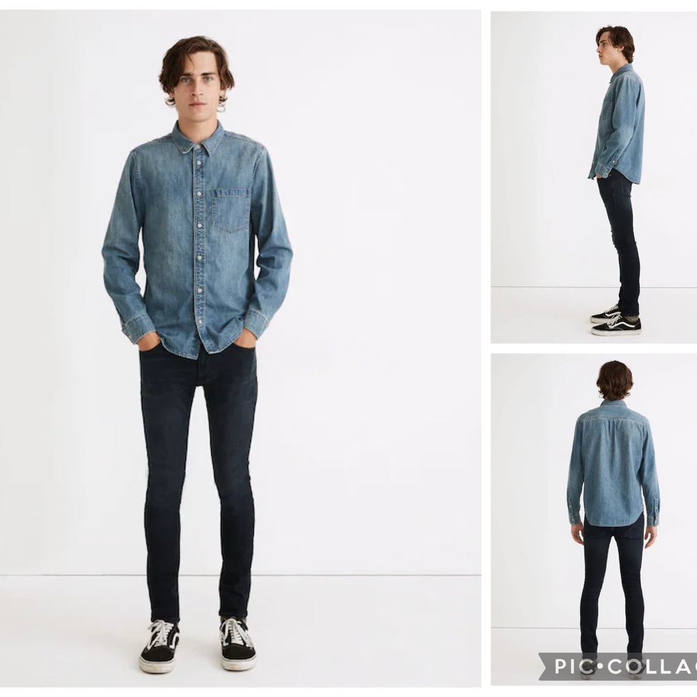 Madewell Skinny Jeans in Paxson Wash